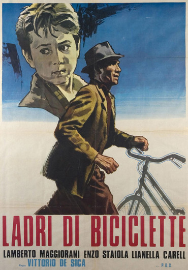 دانلود فیلم دزد دوچرخه Bicycle Thieves 1948 + دوبله فارسی